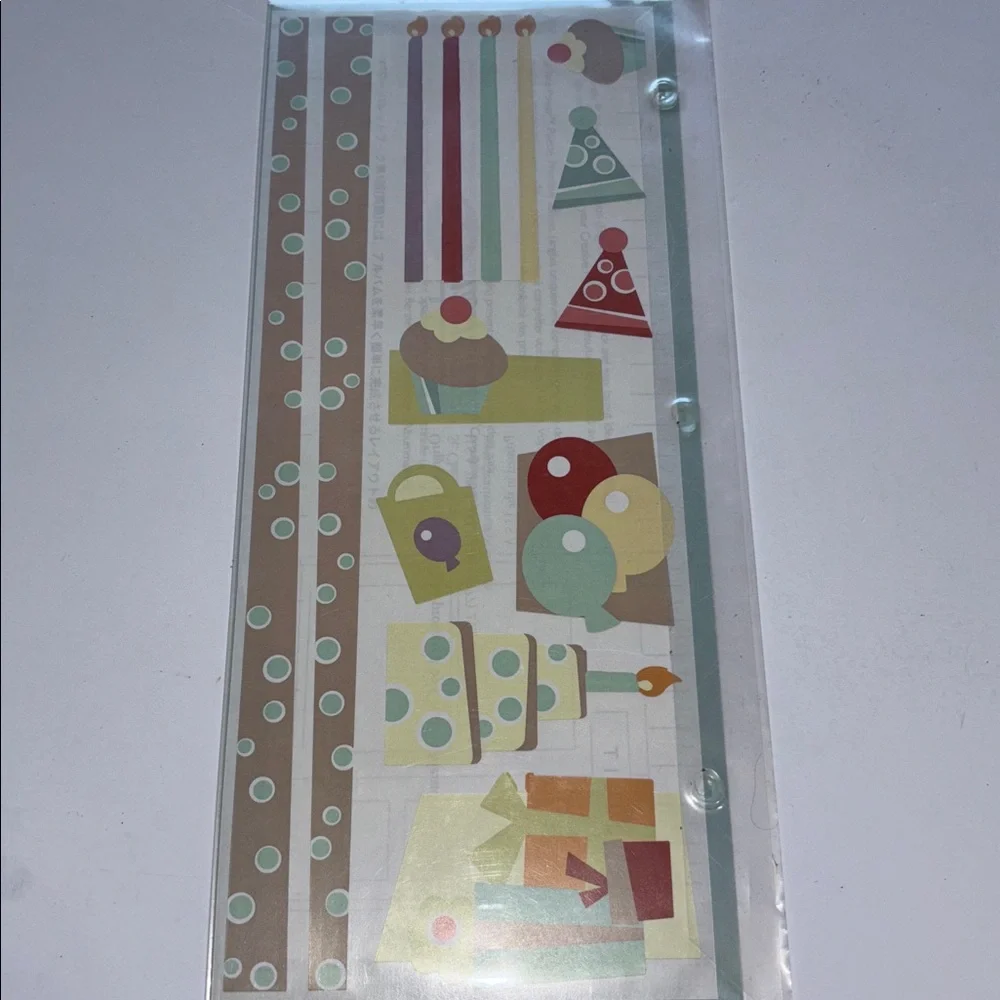 Creative memories Jumbo Great Lengths Cabana Stickers Birthday Travel Family